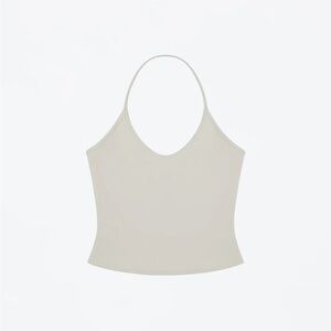 tank air soybean half moon halter top in size S NWT